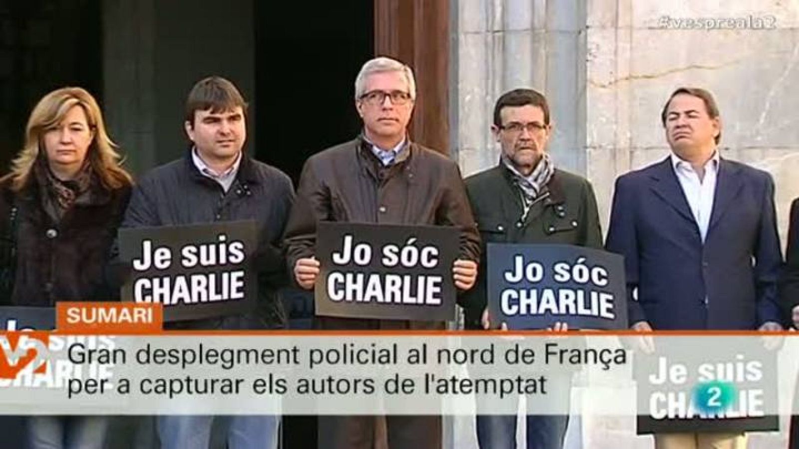 Vespre a La 2 - 08/01/15