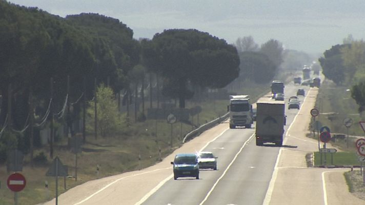 Telediario 1 - Bajar el límite de velocidad en las carreteras secundarias