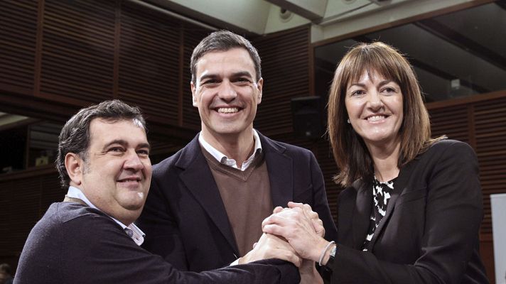 Telediario 1 - El PSOE pide que se abandone el debate sobre posibles pactos