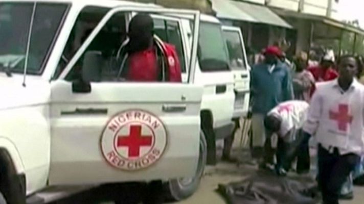 Telediario 1 - Una niña-bomba utilizada para sembrar el caos en Nigeria