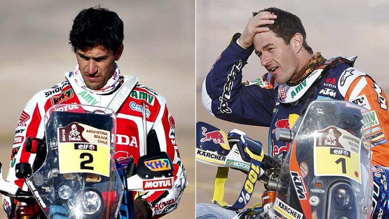 Joan Barreda vs Marc Coma, un pulso de quilates en el Dakar 2015