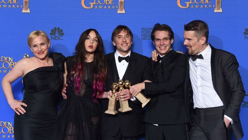'Boyhood', la triunfadora de los Globos de Oro | Ver