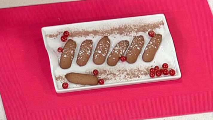 Cocina con Sergio - Lenguas de gato al cacao