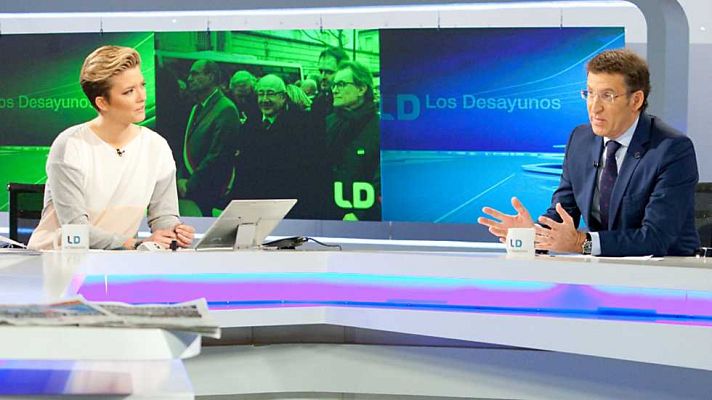 Los desayunos de TVE - Alberto Núñez Feijóo