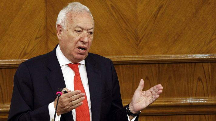 Telediario 1 - García Margallo se reúne en Jordania con el rey Abdalá