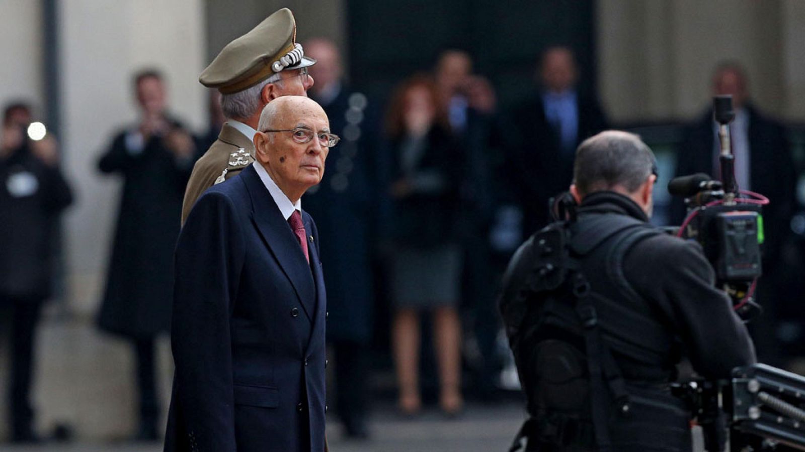 Napolitano dimite como presidente de Italia tras casi nueve a   Napolitano dimite como presidente de Italia tras casi nueve años en el cargo