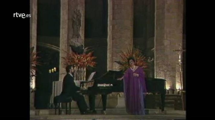 Miramar - Arxiu TVE Catalunya - Miramar - Victòria dels Àngels canta al 300 aniversari de Santa Maria del Mar