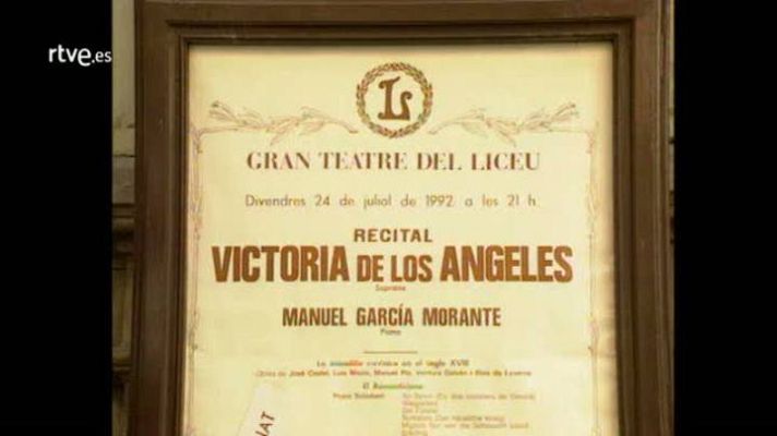 Programes especials de Arxiu - Arxiu TVE Catalunya - Recital Victòria dels Àngels al Gran Teatre del Liceu - I
