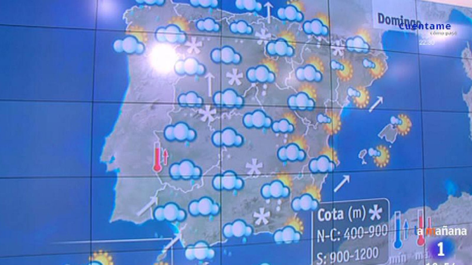 Llega el primer temporal del invierno