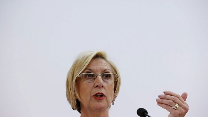 Telediario 1 - Reacciones en el Congreso al adelanto electoral en Cataluña