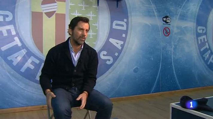 Telediario 1 - El entrenador del Getafe no se fía de la irregularidad del Madrid