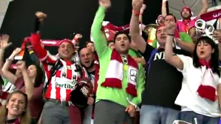 Telediario 1 - La afición 'hispanocatarí' ya se deja oír en el Mundial de Balonmano