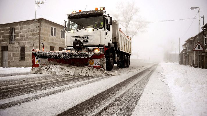 El tiempo - Nieve en cotas bajas del norte y heladas en el interior peninsular