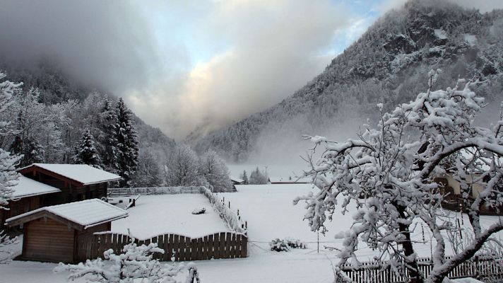 El tiempo - Lluvia y nieve en casi toda la Península