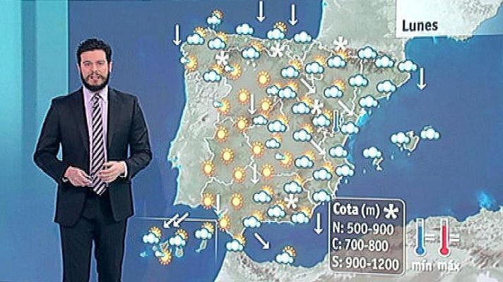 El tiempo - Las lluvias remiten en el centro