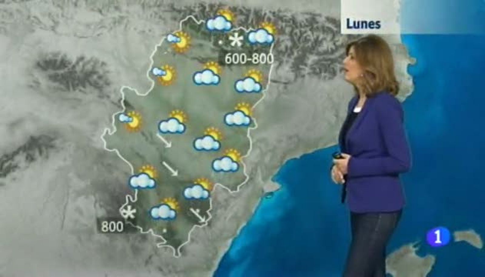 El tiempo en Aragón-19/01/15
