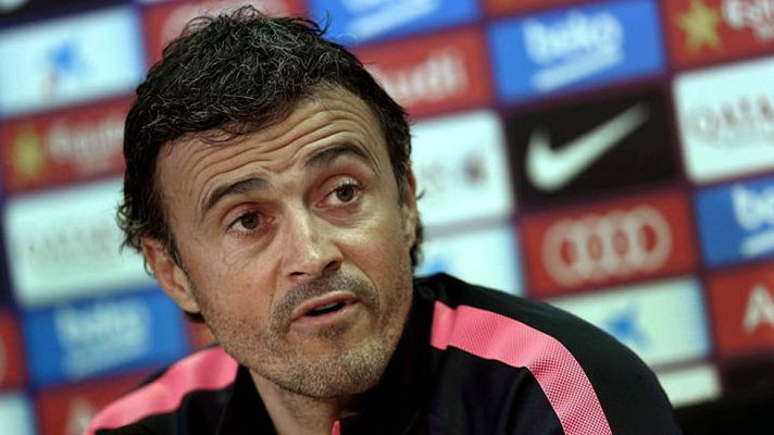 Telediario 1 - Luis Enrique: "El Atlético es temible"