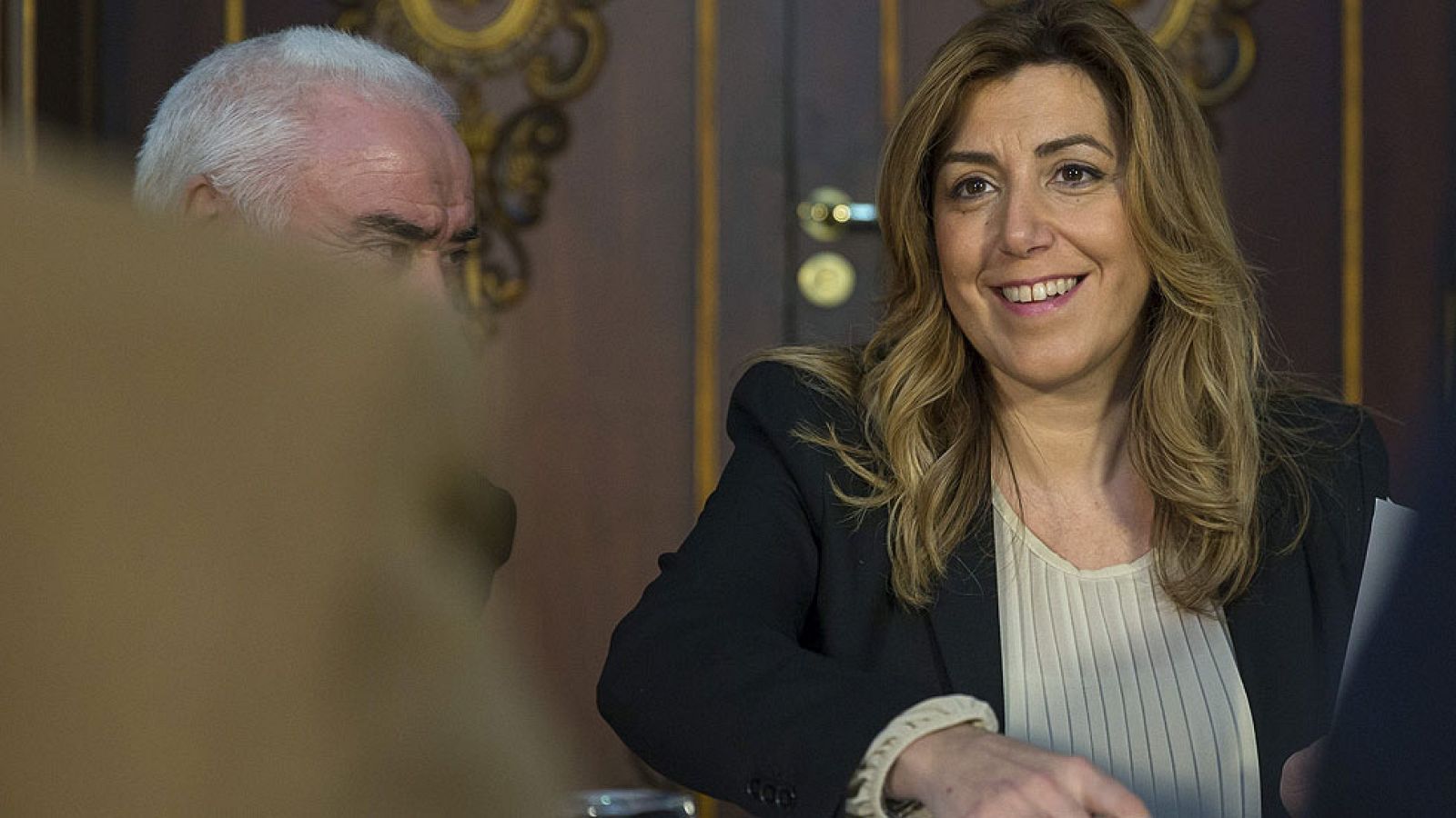 Díaz recibe el apoyo del PSOE andaluz ante un posible adelanto electoral | Ver