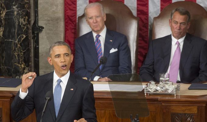 Telediario 1 - Discurso del Estado de la Unión de Obama