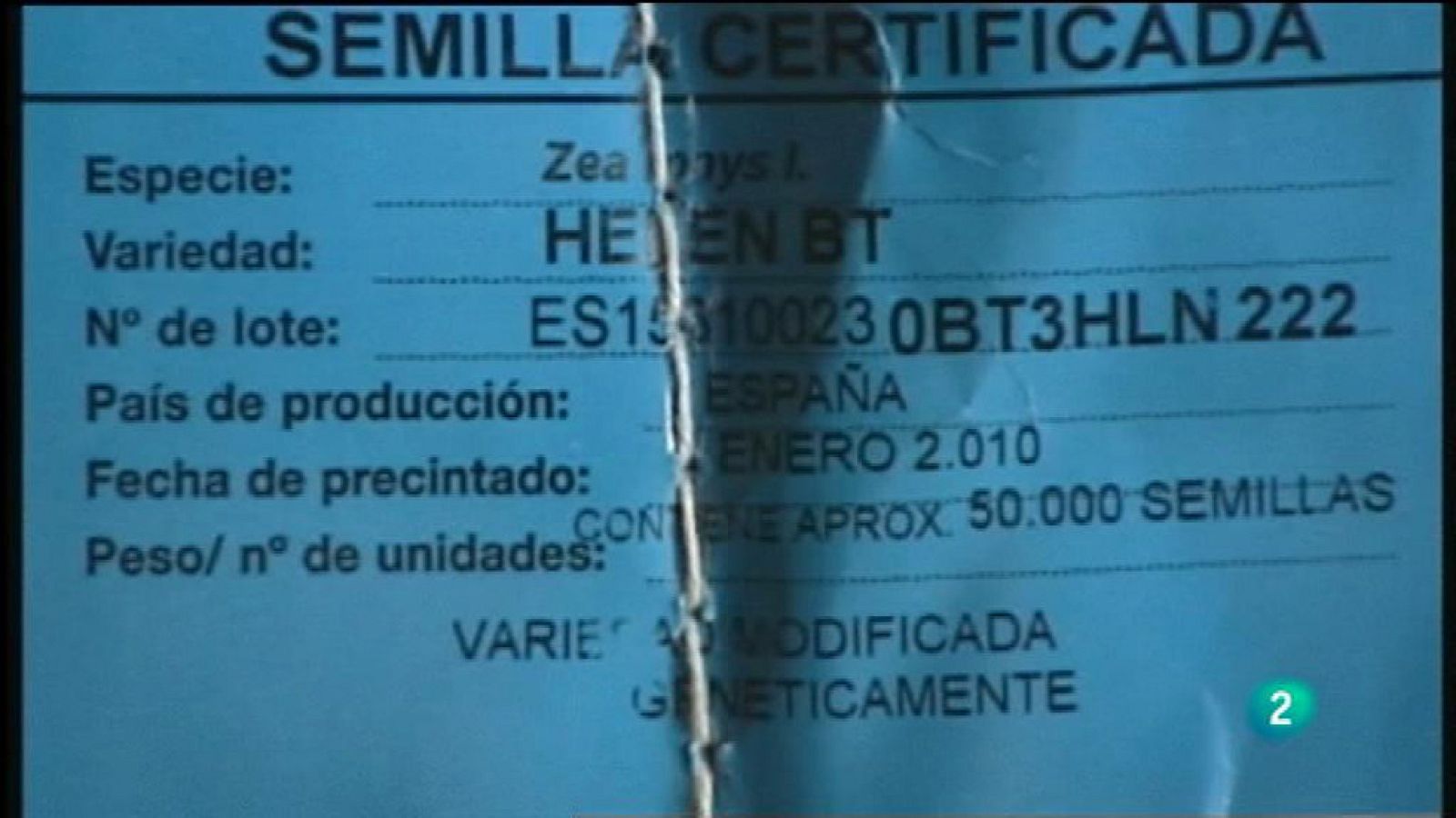 Para Todos La 2 - Vídeo: Maíz transgénico de Aragón