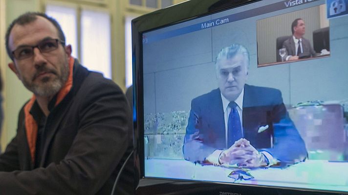 Telediario 1 - Bárcenas ratifica la caja "paralela" en el PP