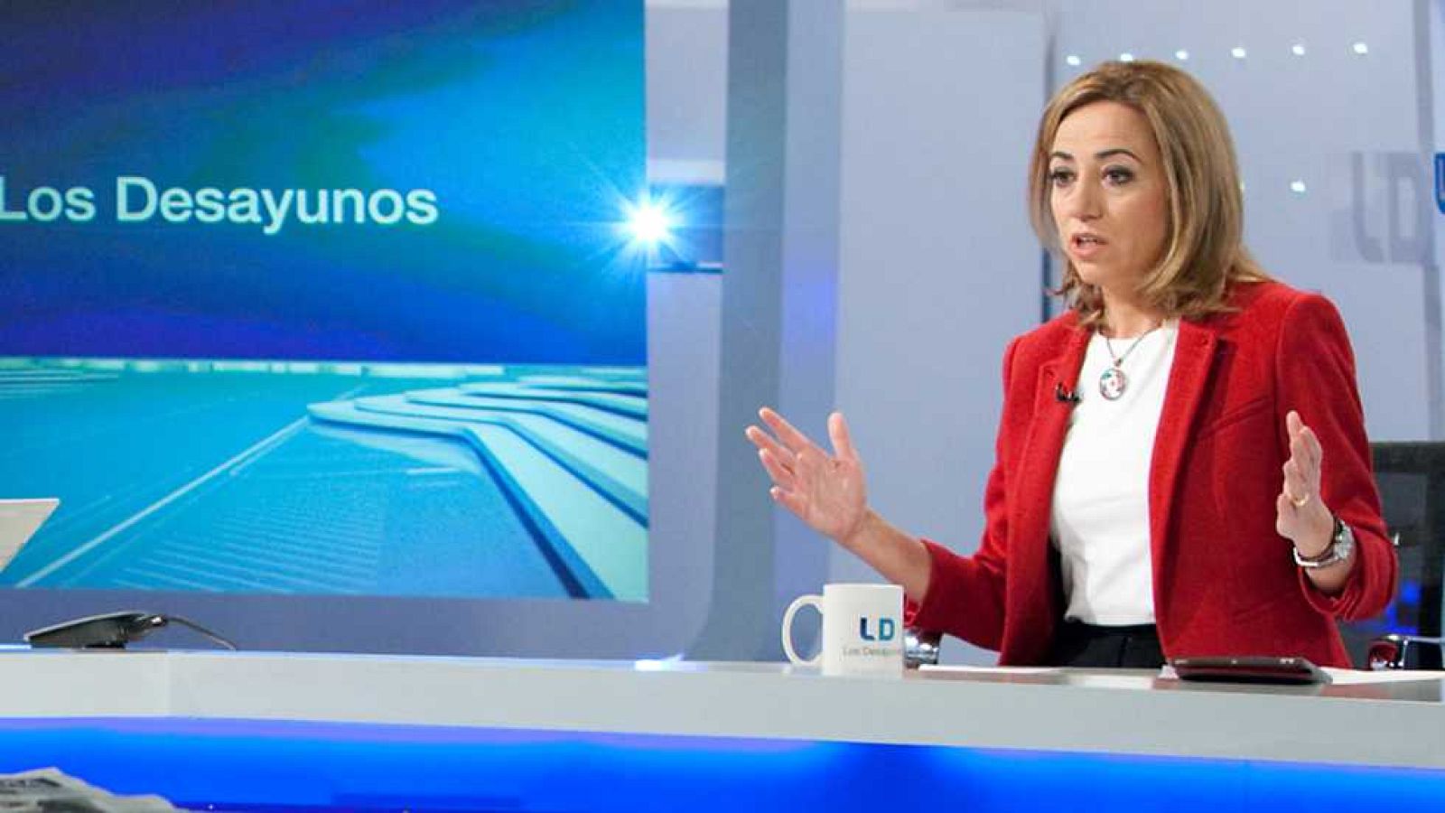 Los desayunos de TVE - Carme Chacón, secretaria de Relaciones Internacionales del PSOE - Ver ahora