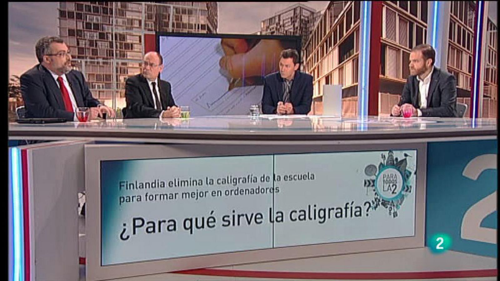 Para Todos La 2 - Debate - La caligrafía
