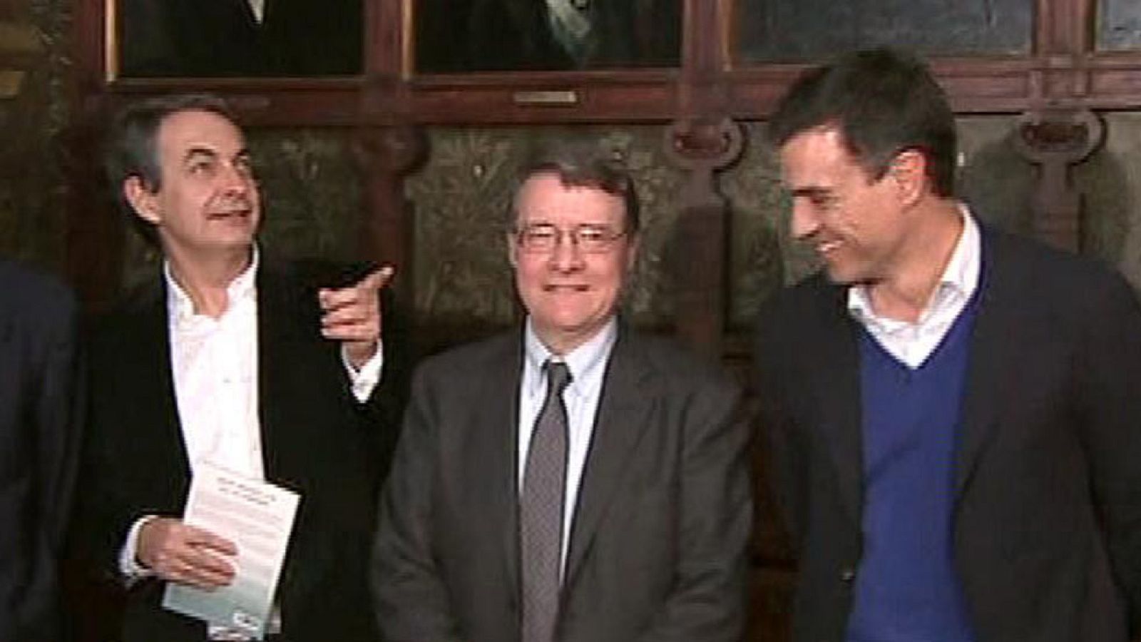 Zapatero y Sánchez coinciden en un acto y evitan saludarse en público