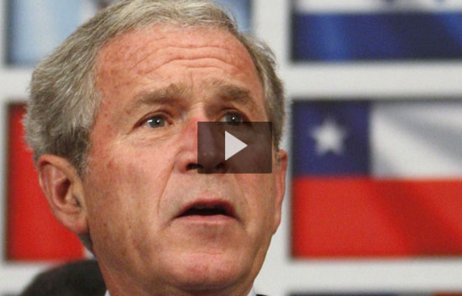 Bush confía en el plan que ha presentado para salir de la crisis | Ver