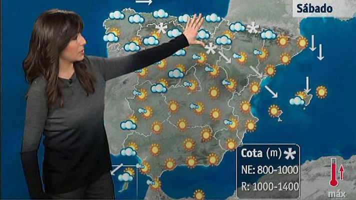 El tiempo - Sigue el viento fuerte y se mantienen las heladas