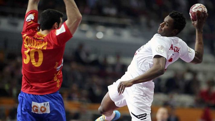 Mundiales de Balonmano - Campeonato del Mundo masculino, 1/8 final: España - Túnez