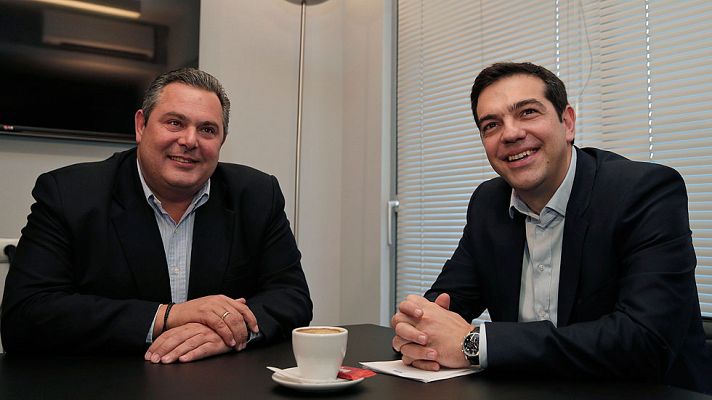Informativo 24h - Griegos Independientes anuncia su apoyo a Syriza para la formación de Gobierno