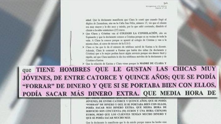 La mañana - El sumario de la red de proxenetas