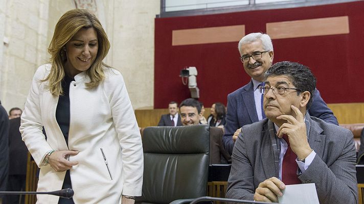Informativo 24h - Susana Díaz anuncia la disolución del Parlamento para convocar las elecciones andaluzas el 22 de marzo