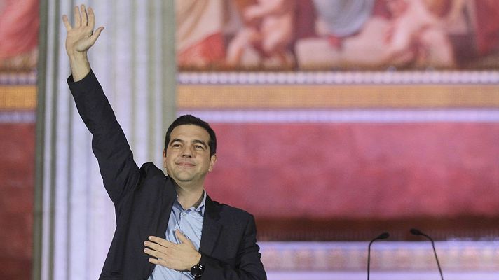 Telediario 1 - Valoraciones de los resultados de las elecciones griegas