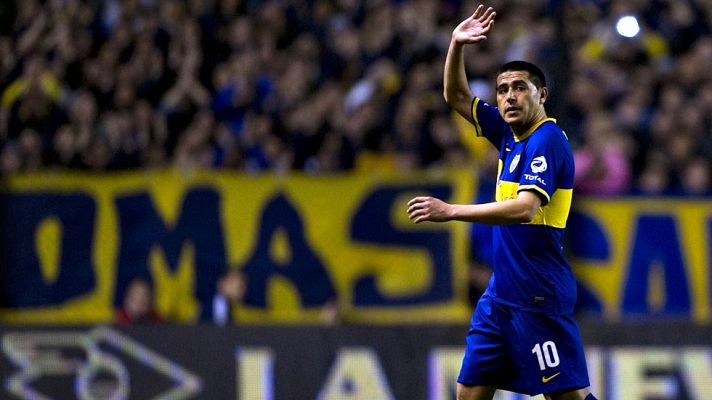 Telediario 1 - Juan Román Riquelme anuncia su retirada definitiva