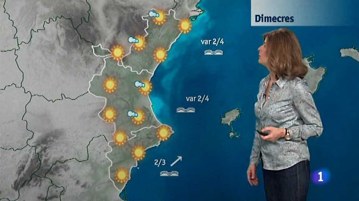 L'informatiu - Comunitat Valenciana - El tiempo en la Comunidad Valenciana - 27/01/15
