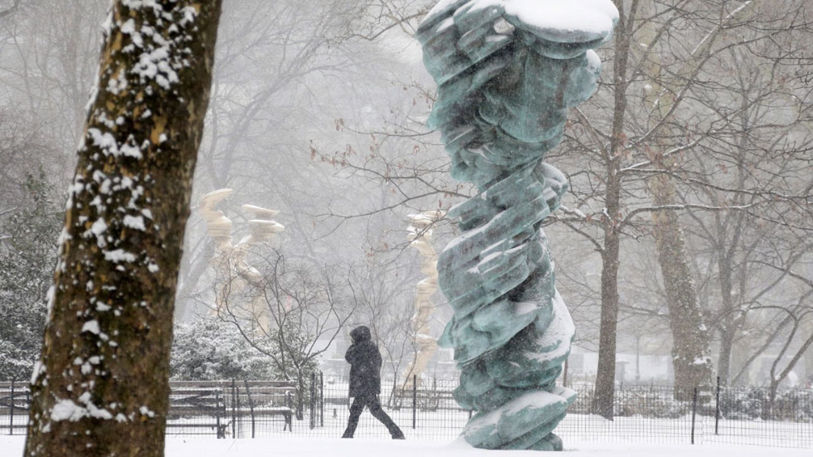 La tormenta de nieve que azota EEUU deja atrapados a algunos españoles