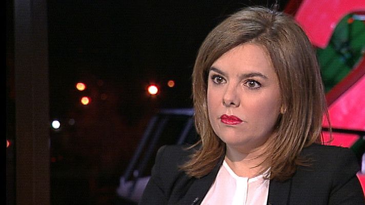 La noche en 24h - Sáenz de Santamaría sobre el adelanto electoral en Andalucía: "No me casan las cosas"