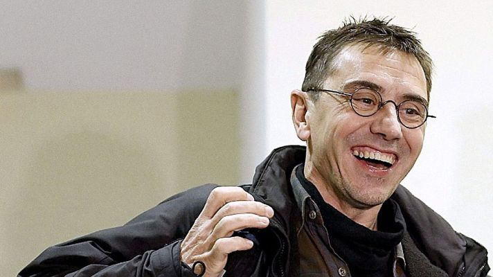 Telediario 1 - Monedero se defiende de las acusaciones de falsear su CV