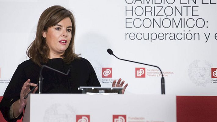 Telediario 1 - Santamaría: "Los discursos populistas son fáciles de hacer"