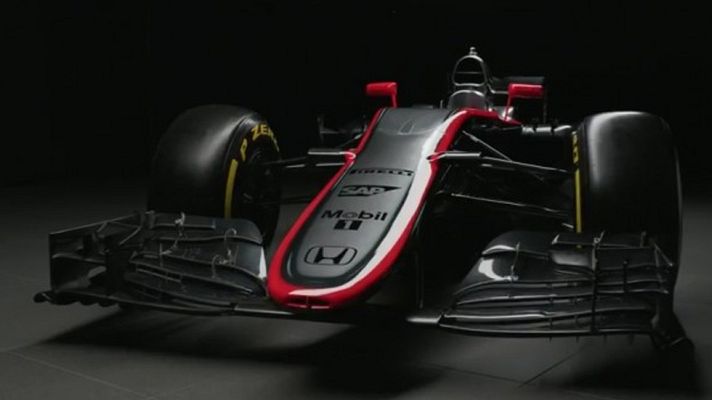 Telediario 1 - McLaren presenta el MP4-30, el nuevo monoplaza para la temporada 2015