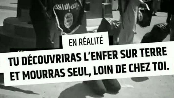 Telediario 1 - Campaña en Francia contra la propaganda yihadista