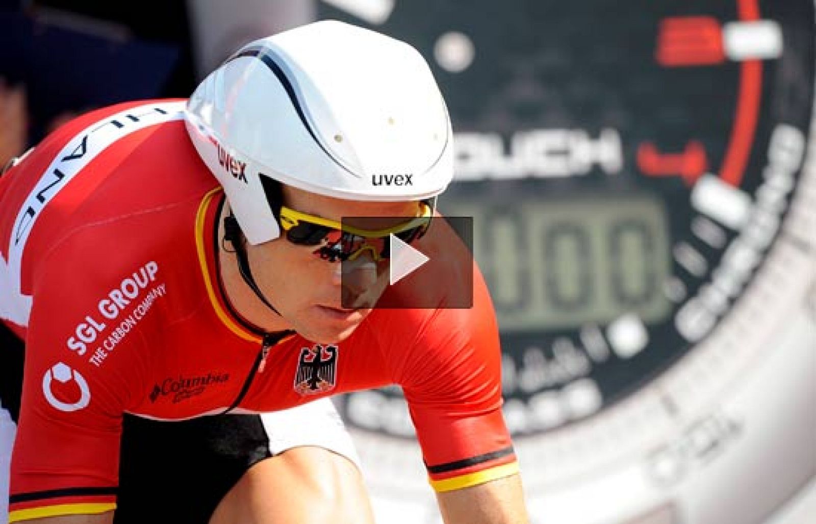 Bert Grabsch, campeón del Mundo de contrarreloj | Ver