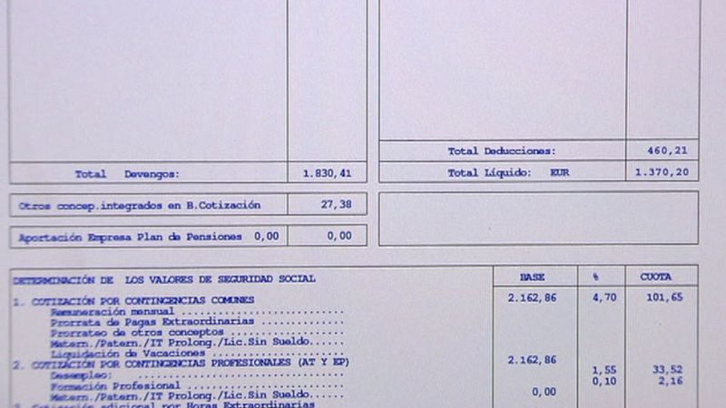 La nómina de enero ya refleja la rebaja fiscal
