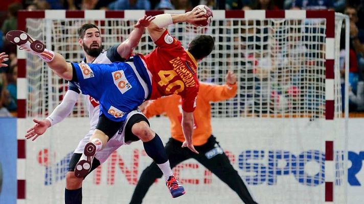 Mundiales de Balonmano - Camp.del mundo masculino - 2ª semifinal: España-Francia