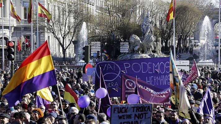 Informativo 24h - Comienza la 'Marcha del cambio' de Podemos en Madrid