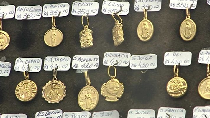 Telediario 1 - La subida del oro deja cicatrices en la selva tropical