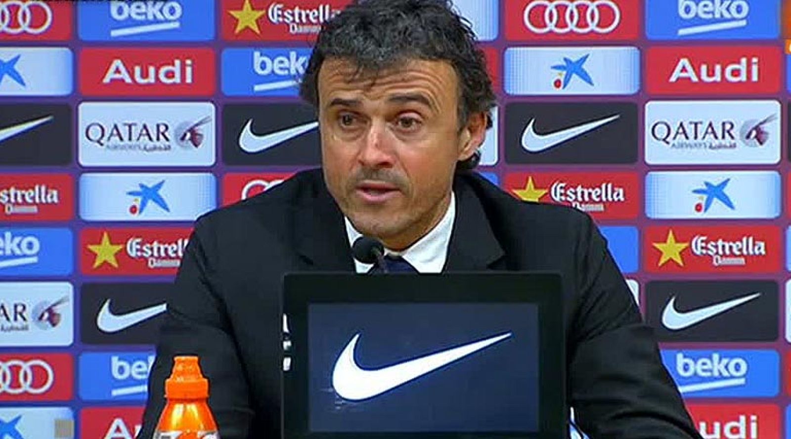 Luis Enrique: "Este partido es un ejemplo para los que piensan que la Copa ya está decidida"