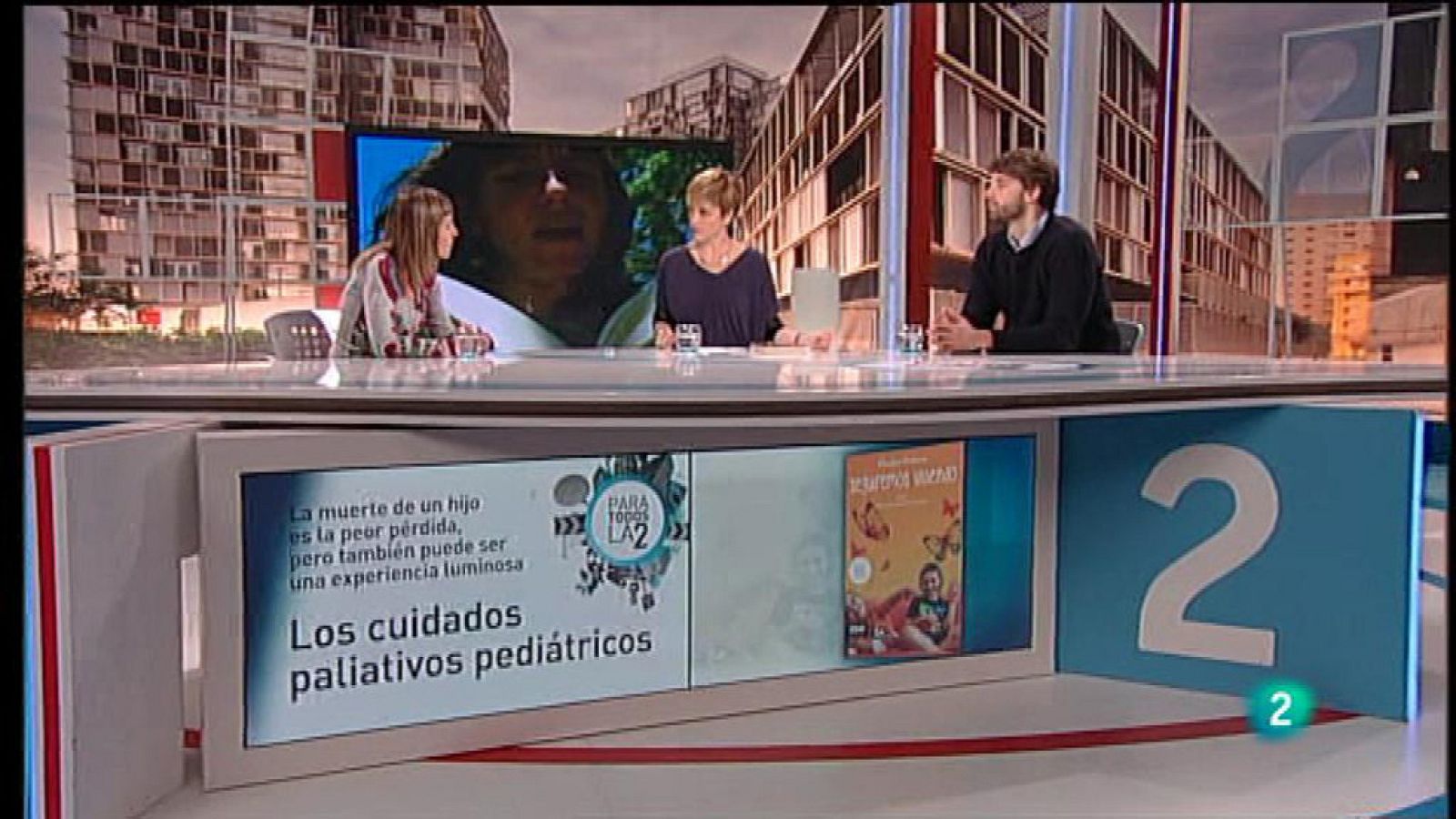 Para Todos La 2 - Entrevista - Elisabet Pedrosa y Sergi Navarro, cuidados paliativos